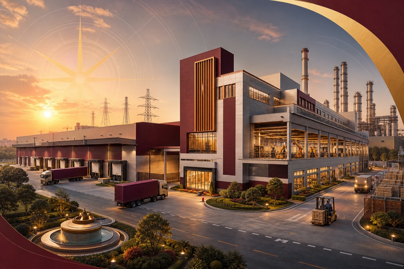 Industrial and factory Vastu planning